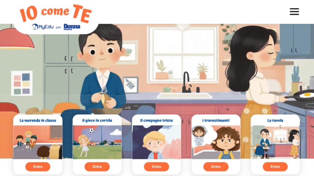 Parità di genere a scuola: imparare giocando 1 2 1 Io come te 4