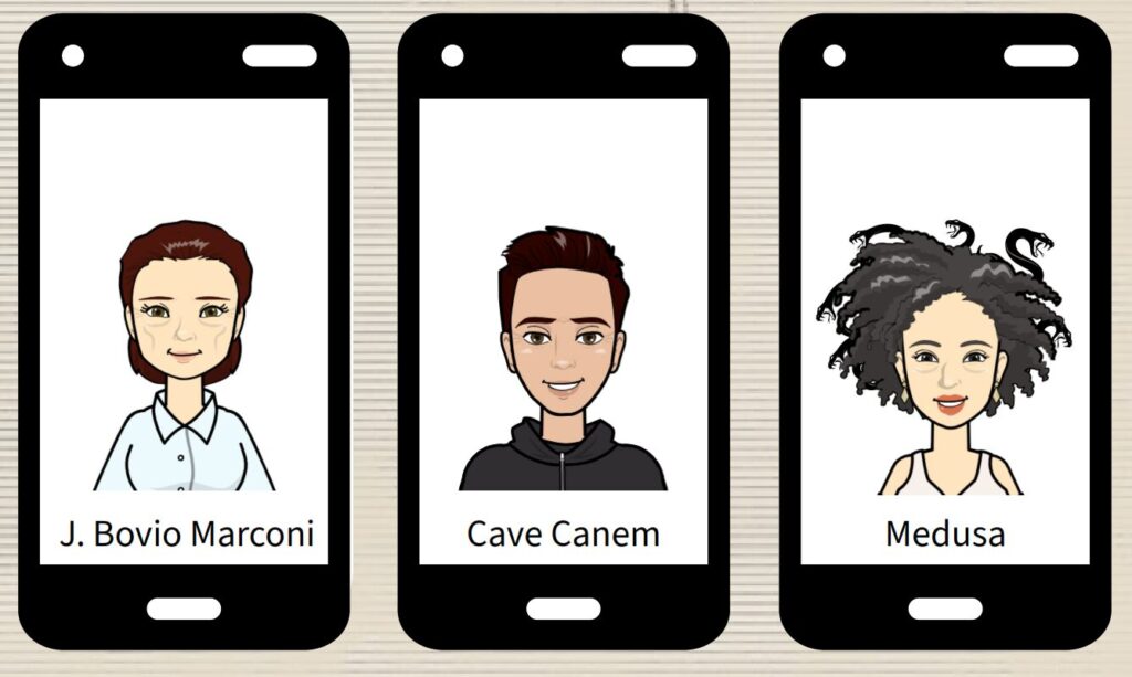 Lilibeo Experience: narrazione multimediale di un territorio 14 Gli avatar animati