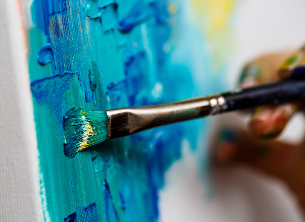 Le biomolecole e i materiali per le arti 2847 colori a olio