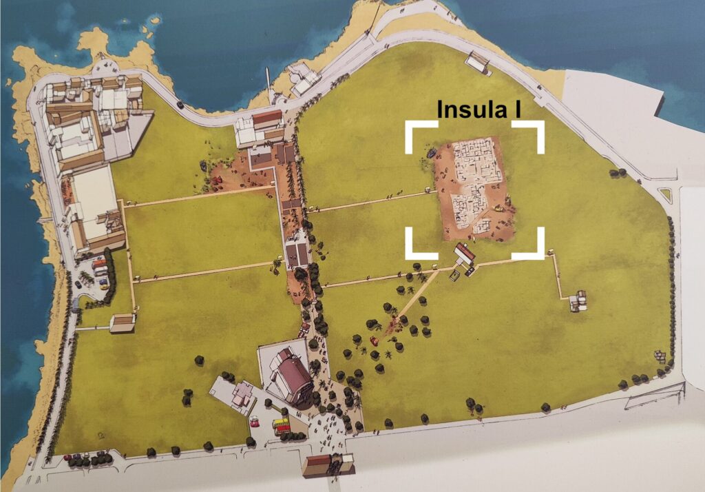 Lilibeo Experience: narrazione multimediale di un territorio 3 Parco Archeologico Lilibeo di Marsala Insula I