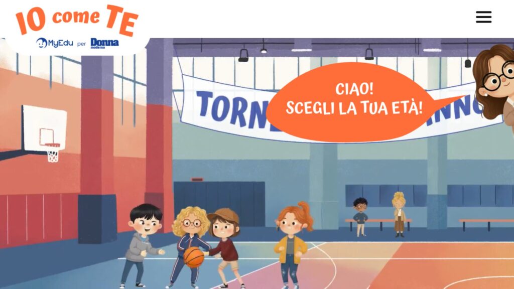 Parità di genere a scuola: imparare giocando 5 1 Io come te 2