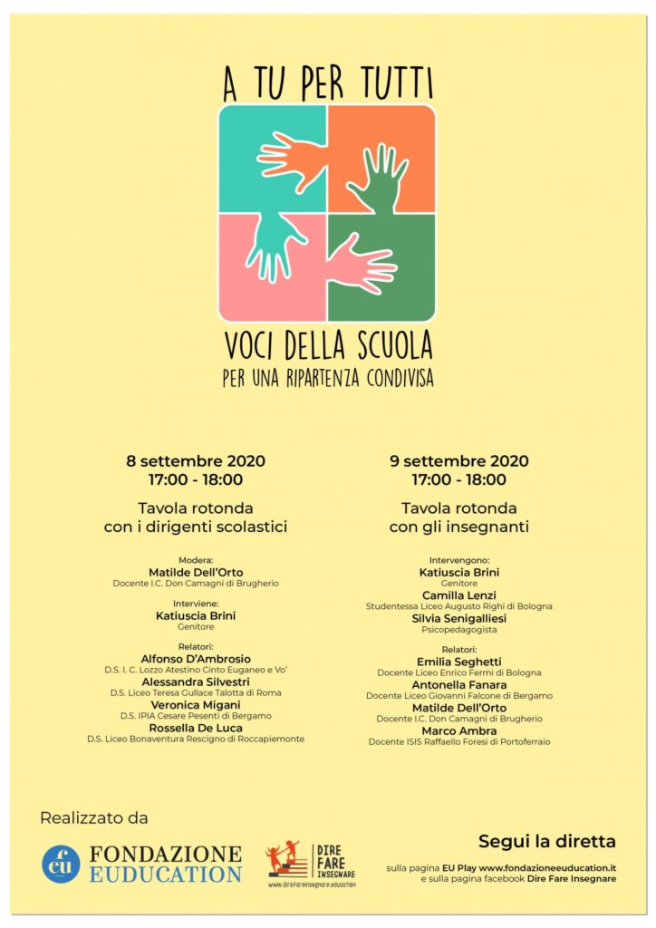 A tu per tutti brochure