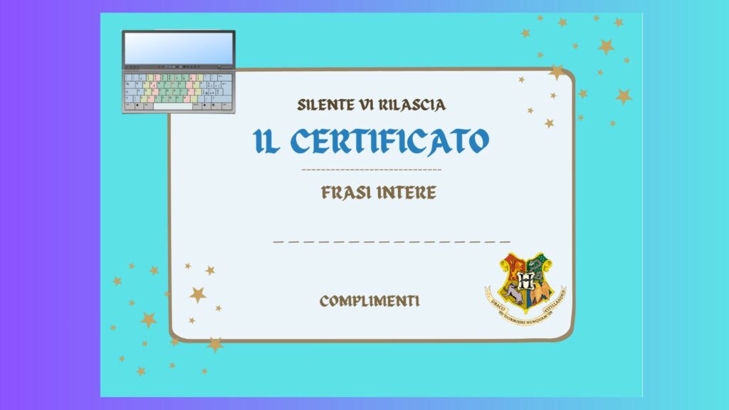Scrivere al PC in classe prima: il nostro percorso digitale Certificato Alfabit articolo 2 immagine 2