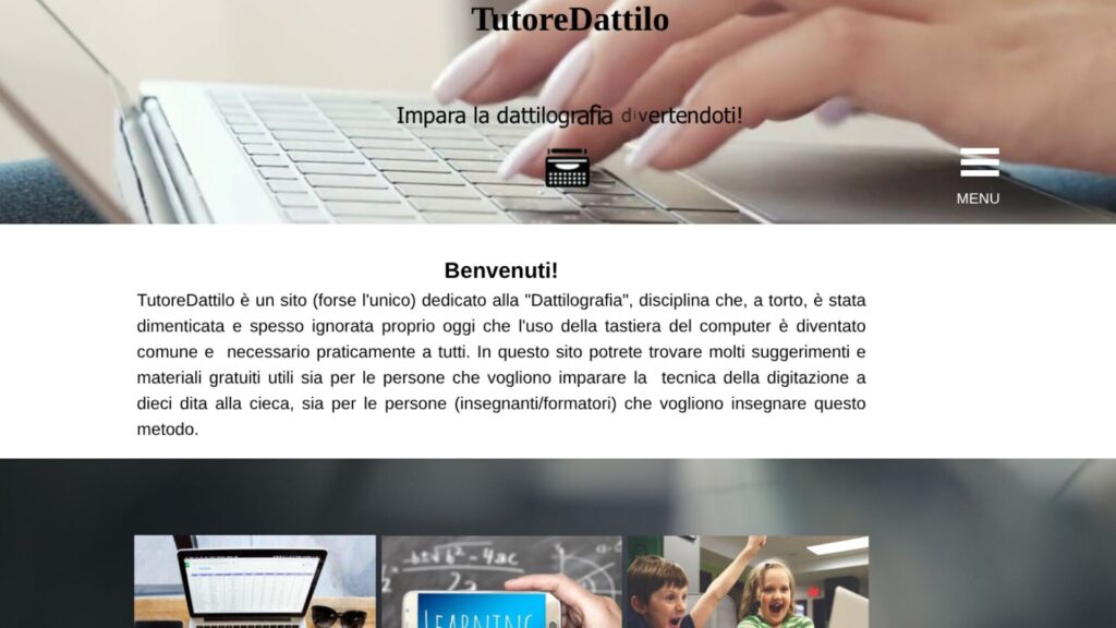 Scrivere al PC in classe prima: il nostro percorso digitale Home page Tutore Dattilo Alfabit articolo 2 immagine 3