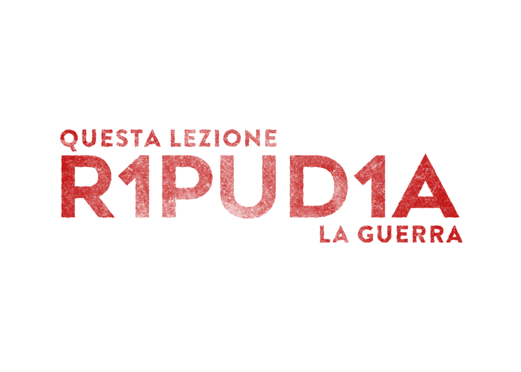 Chi siamo RIPUDIA timbro lezione 1 Emergency e dire, fare, insegnare