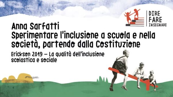 Anna Sarfatti, inclusione nella scuola e nella società attraverso la Costituzione video