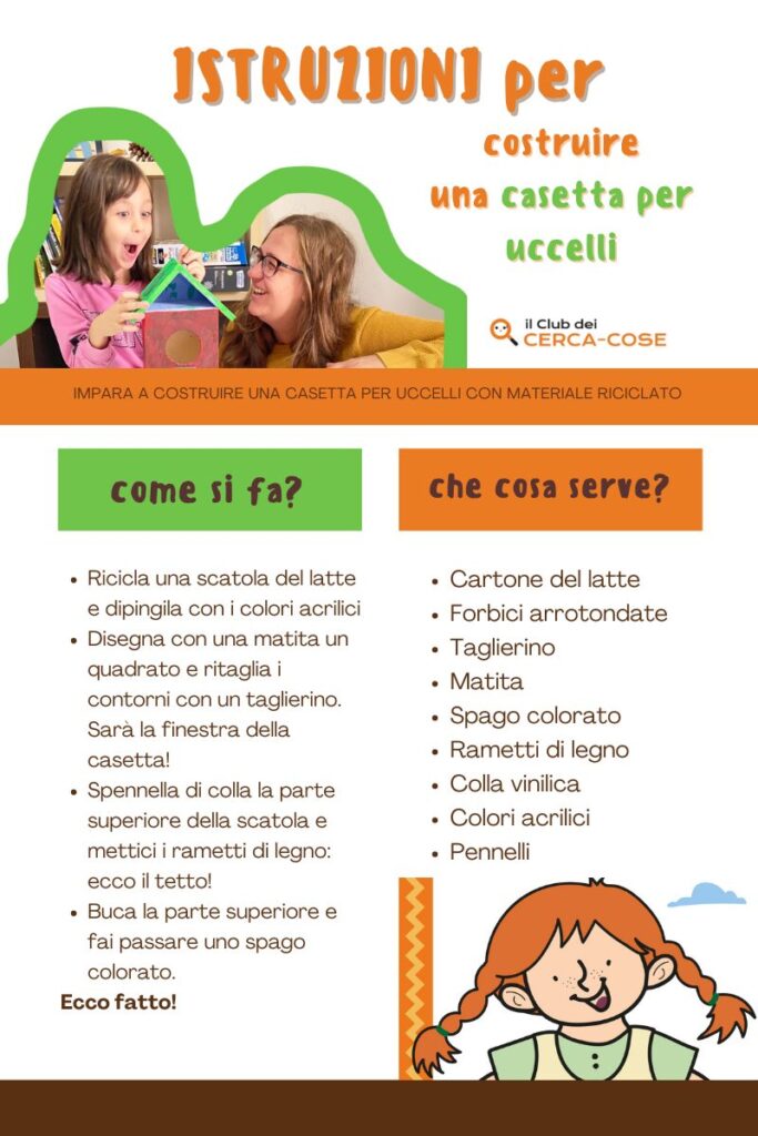 In classe con il Club dei Cerca-cose casetta per uccelli canva 62626fb73fdf6 istruzioni