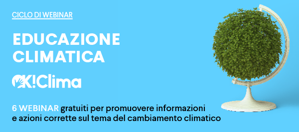 Aprono le iscrizioni a "Educazione climatica", ciclo di formazione gratuita per i docenti educazione climatica educazione climatica