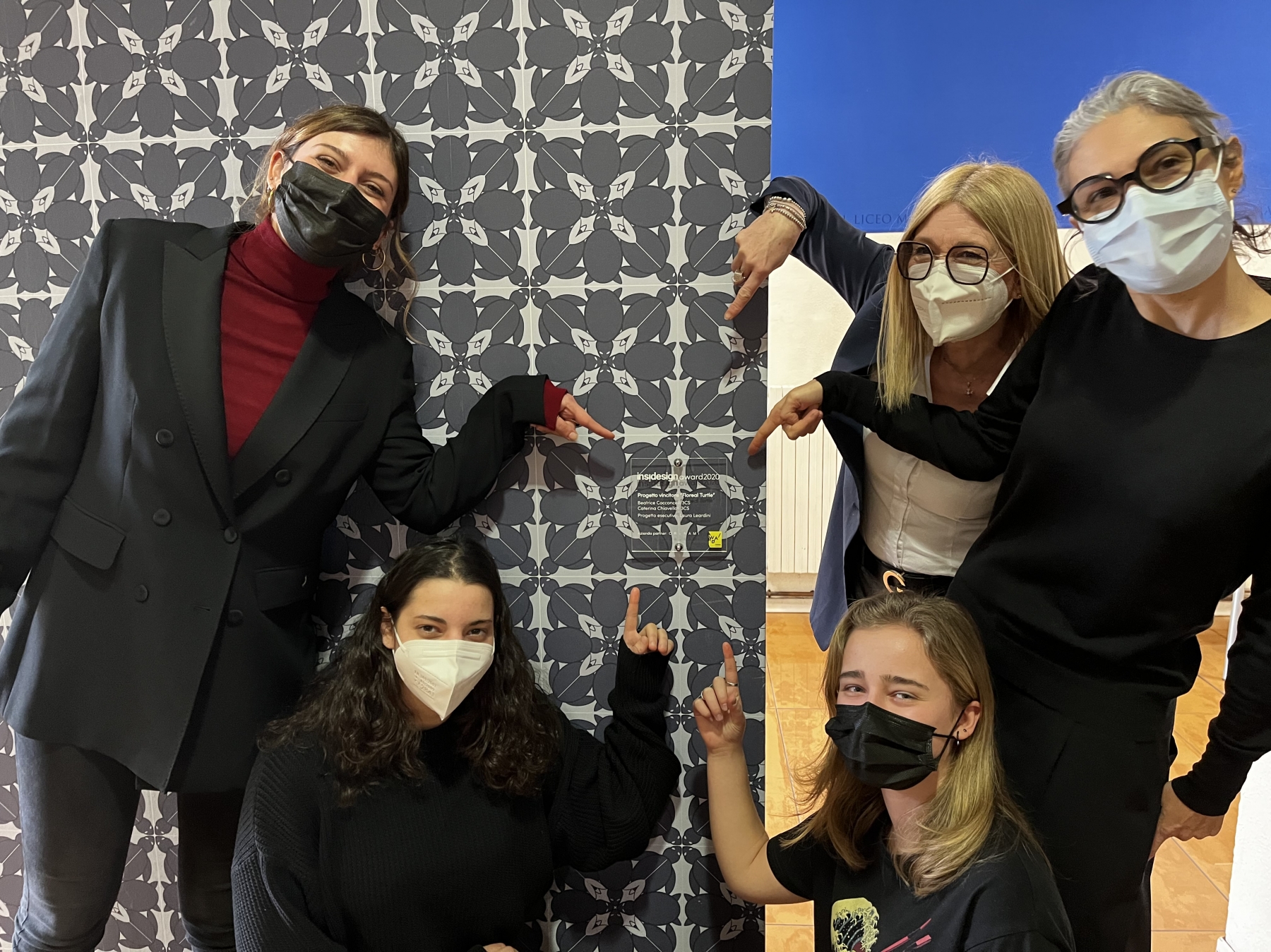 La premiazione dell'Insidesign Award del Liceo Malpighi di Bologna