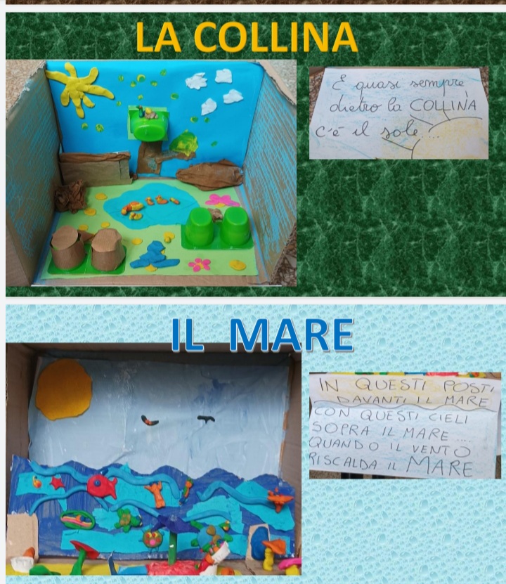 diorami collina mare