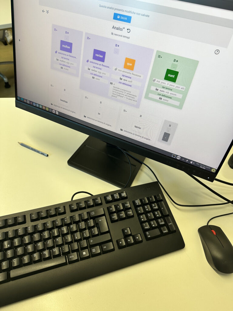 Latin|era>: un assistente digitale per lo studio del latino latineraschermo latinera 2