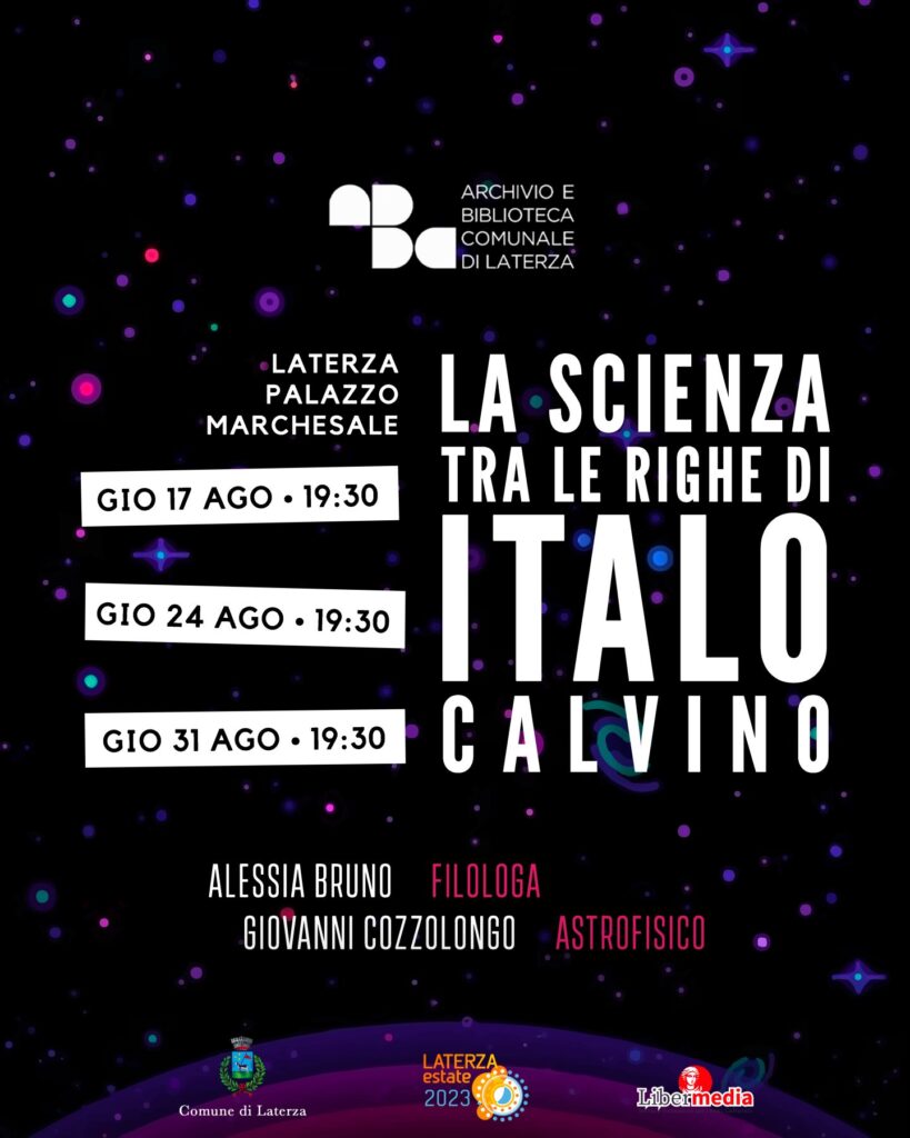 Le Cosmicomiche in classe: un dialogo tra letteratura e scienza locandina 67a07a7cdb4ce Le Cosmicomiche in classe