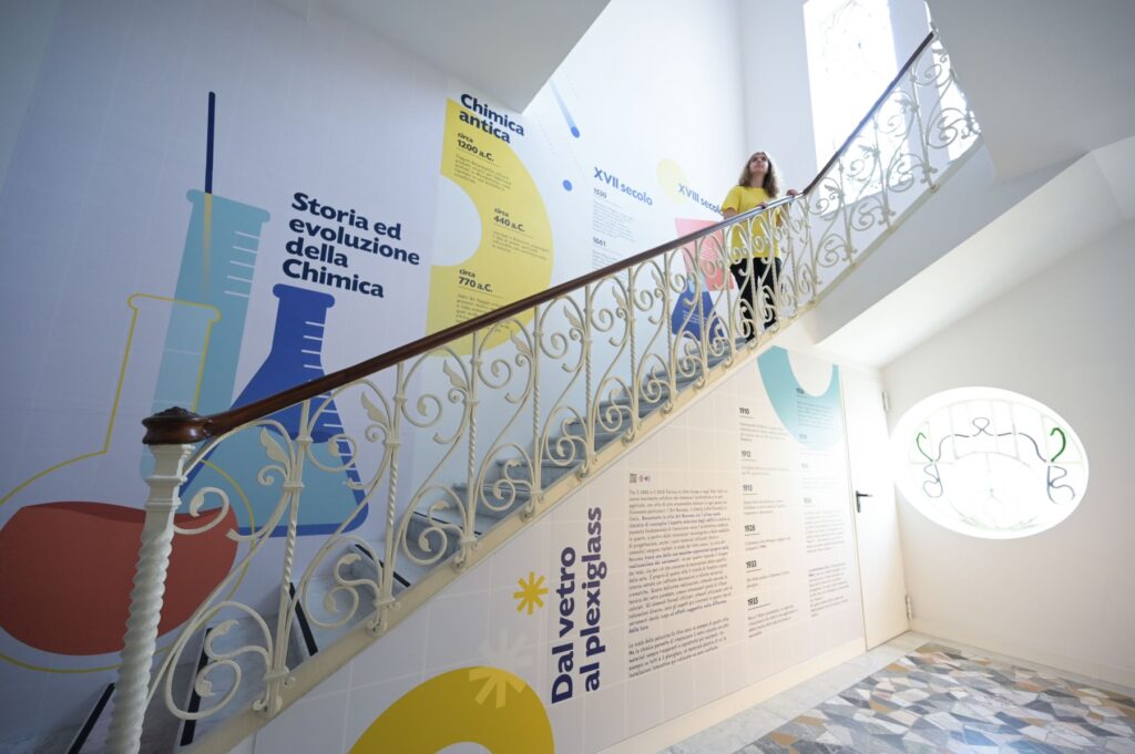 Il MU-CH, un museo interattivo per giocare con la chimica scala liberty 644bb426bed24 scala liberty MU-CH