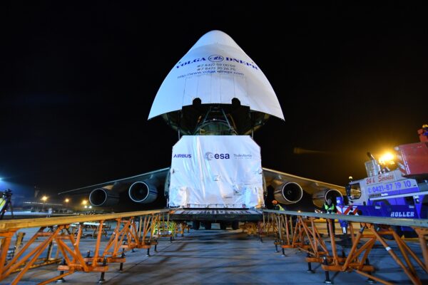 the second european service module departs from bremen 621f37e3f35b6