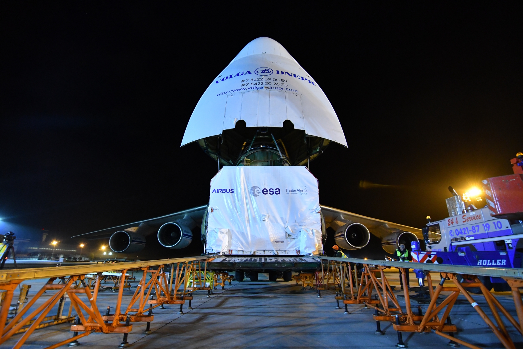 the second european service module departs from bremen 621f37e3f35b6